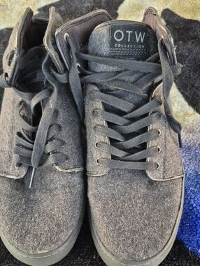 Vans OTW Collection Men's Charcoal Gray High-Top Sneakers